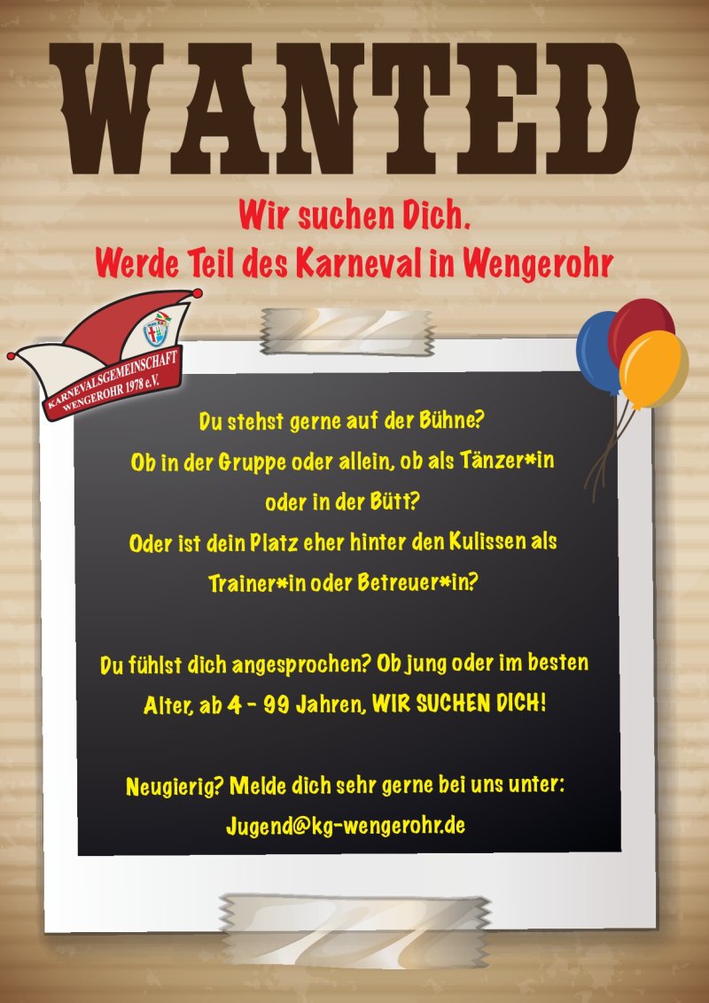 Flyer Nachwuchs KGW